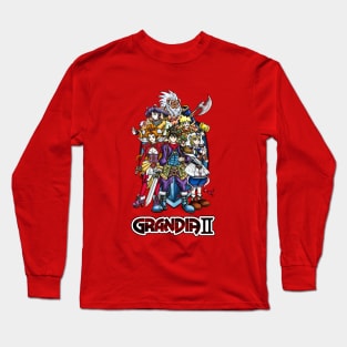 Grandia II Heroes Long Sleeve T-Shirt